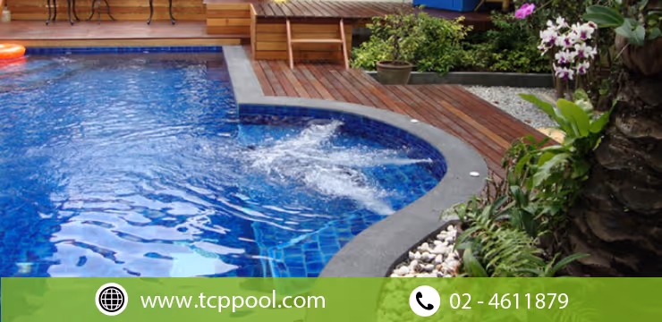 สระว่ายน้ำในบ้าน ความสุขง่ายๆในบ้าน​