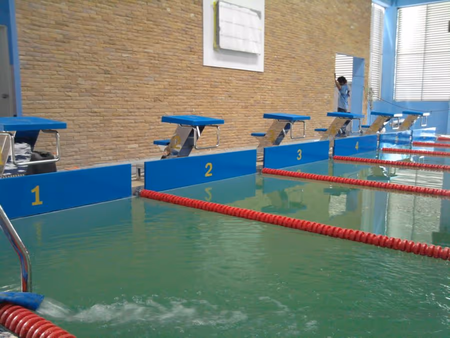 รับสระว่ายน้ำมาตรฐานหรือสระแข่งขัน การติดตั้ง ออกแบบ และดูแลระบบต่าง ๆ | บริษัท ไทยคอนสตรัคชั่นแอนด์พูลซีสเต็ม จำกัด