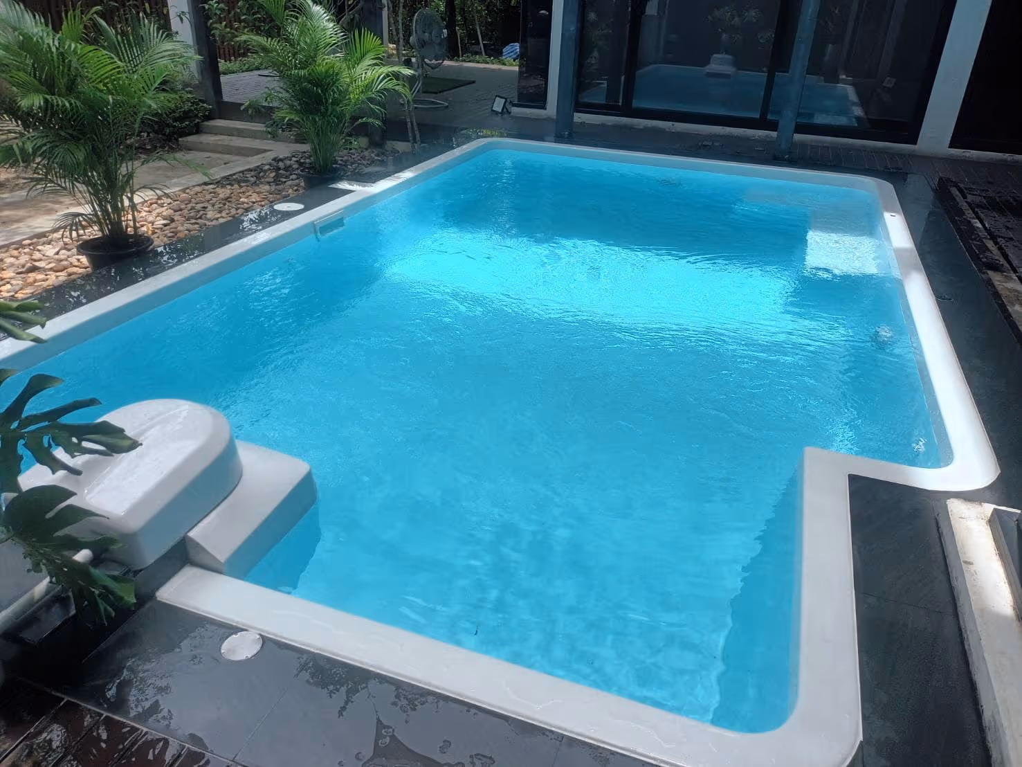 วิธีป้องกันและแก้ปัญหาตะไคร่น้ำในสระว่ายน้ำ