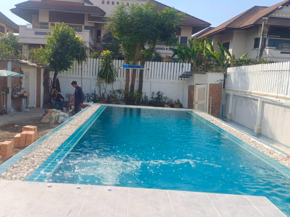 Tcp pool รับสร้างสระว่ายน้ำคอนกรีต